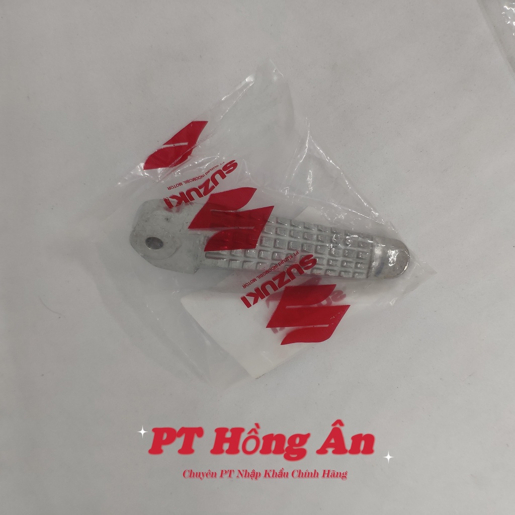 Cục nhôm gác chân  sau Raider Fi, Satria Fi nhập khẩu chính hãng Suzuki Indonesia - PT HỒNG ÂN