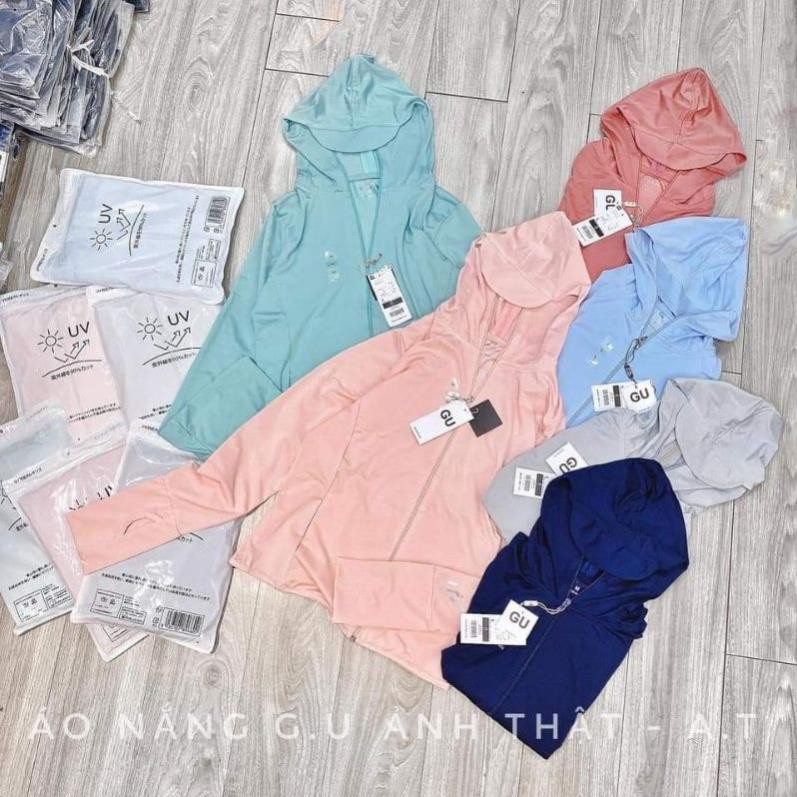áo chống nắng thông hơi GU mã mới cho nữ [thopp] | BigBuy360 - bigbuy360.vn