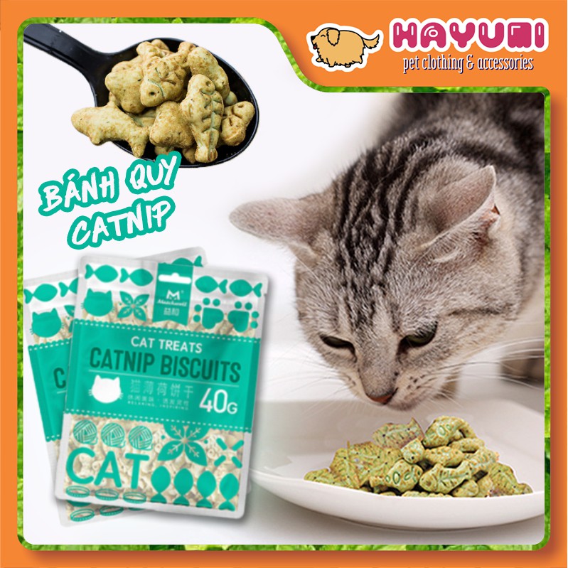 [FREESHIP 50K] BÁNH QUY THƯỞNG CATNIP DÀNH CHO MÈO