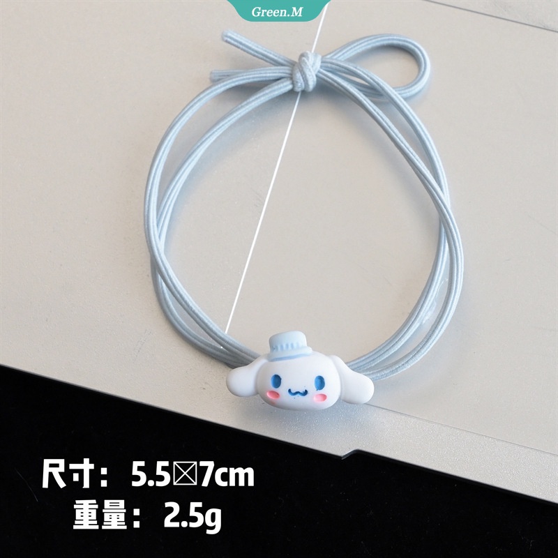 SANRIO Dây Buộc Tóc/ Vòng Tay Hình Búp Bê Cinnamoroll Hoạt Hình Dễ Thương Cho Nữ