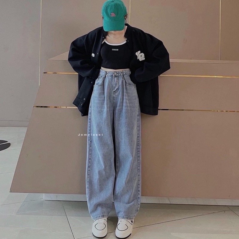 Áo Bomber, Áo Khoác Cúc Bấm Barker Y9 Nam Nữ Form Rộng