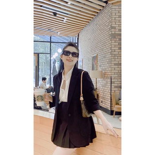 ÁO BLAZER ĐEN BOHEE A195