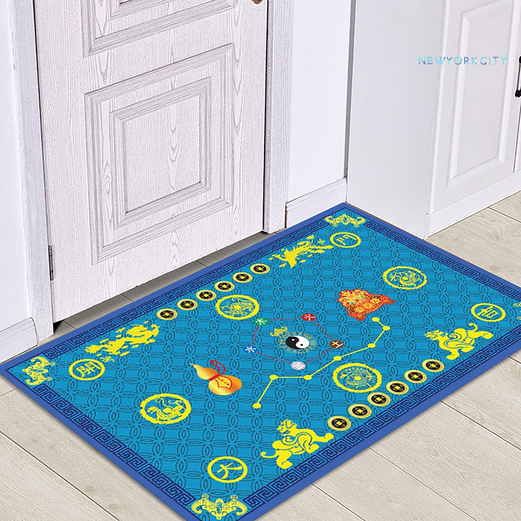 Thảm Chùi Chân Chống Trượt Phong Thủy Truyền Thống