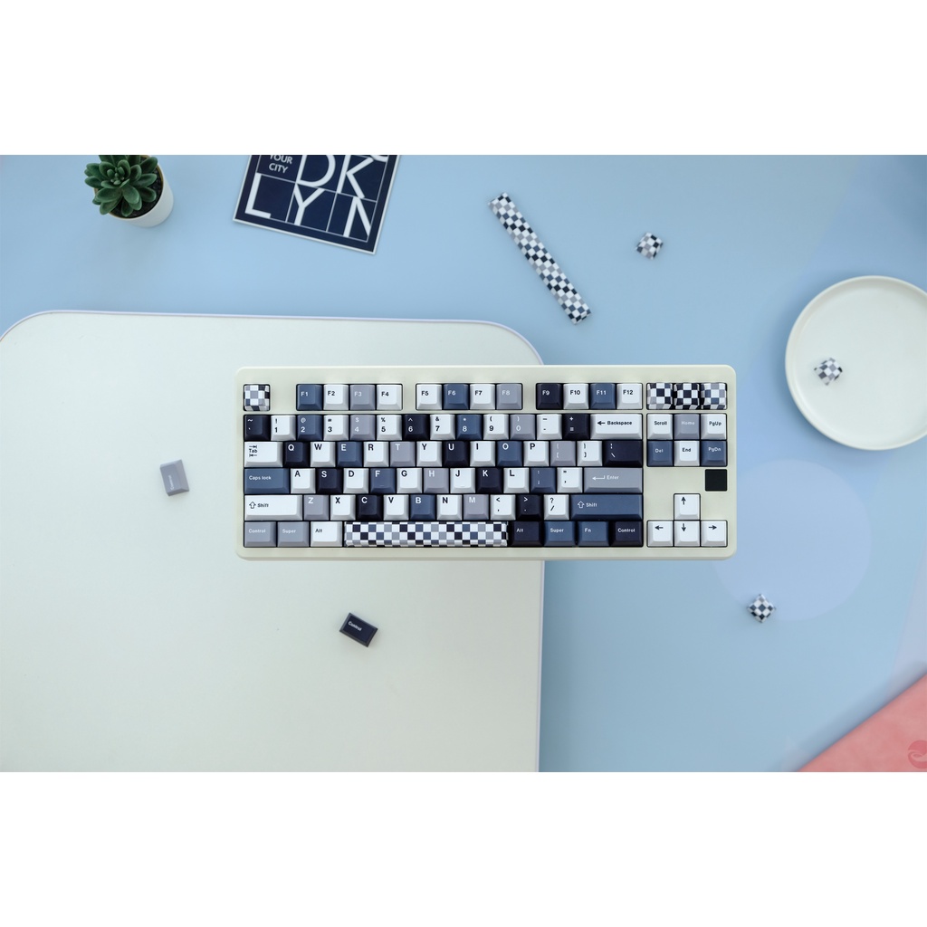 GMK Mosaic Keycaps, 134 phím PBT Keycaps Cherry Profile DYE-SUB Cá nhân hóa GMK Keycaps cho bàn phím cơ