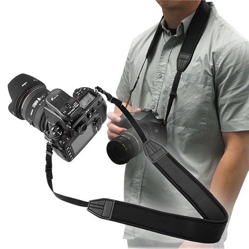 Dây đeo cổ chống mỏi cho máy ảnh Canon, Sony, Nikon, Fujifilm, Pentax, Panasonic