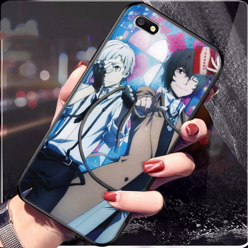 Ốp điện thoại mềm hình anime bungou stray dogs Nhật Bản cho OPPO A3S A5 A37 A39 A5S A7 A59 A77 F1S F3 F5 F7 F9 | BigBuy360 - bigbuy360.vn
