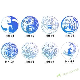 Con Dấu Sáp Niêm Phong Bì Bì Với Đầu Đồng Phong Cách Cổ Điển