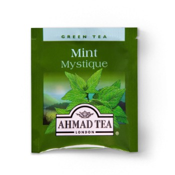 Trà Xanh Túi Lọc Ahmad Mint Mystique - Trà Ahmad Bạc Hà Hộp Giấy Bao Thiếc 40g