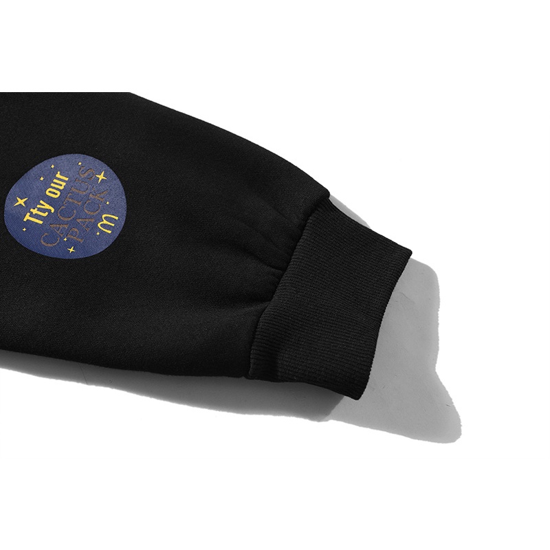 Áo hoodie cotton tay dài in chữ cái phong cách Seli Travis Scott màu sắc thời trang dành cho nam và nữ