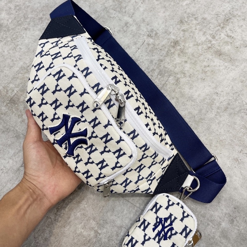 Túi Đeo Bao Tử MLB Full Mạc Tag Full Màu Siêu Hot