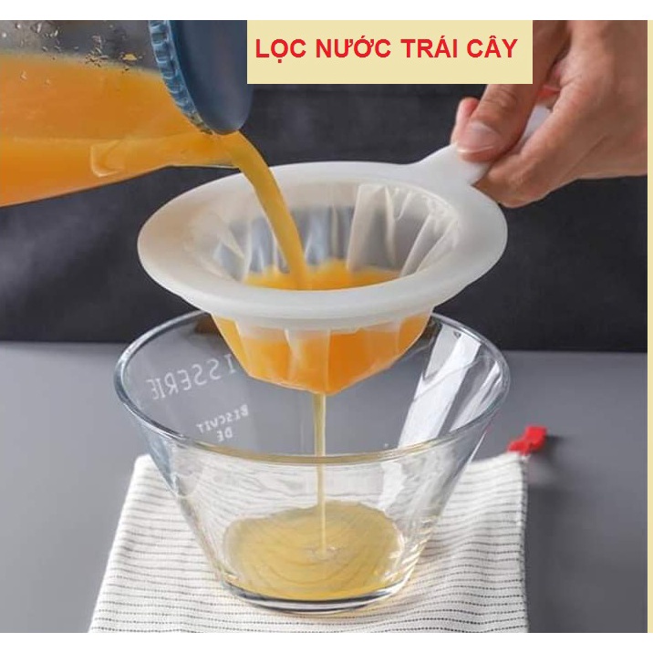 Dụng Cụ Lưới Lọc Trà Sữa Đậu Nành. Lọc Cặn Bã Dầu Mỡ Và Các Đồ Uống