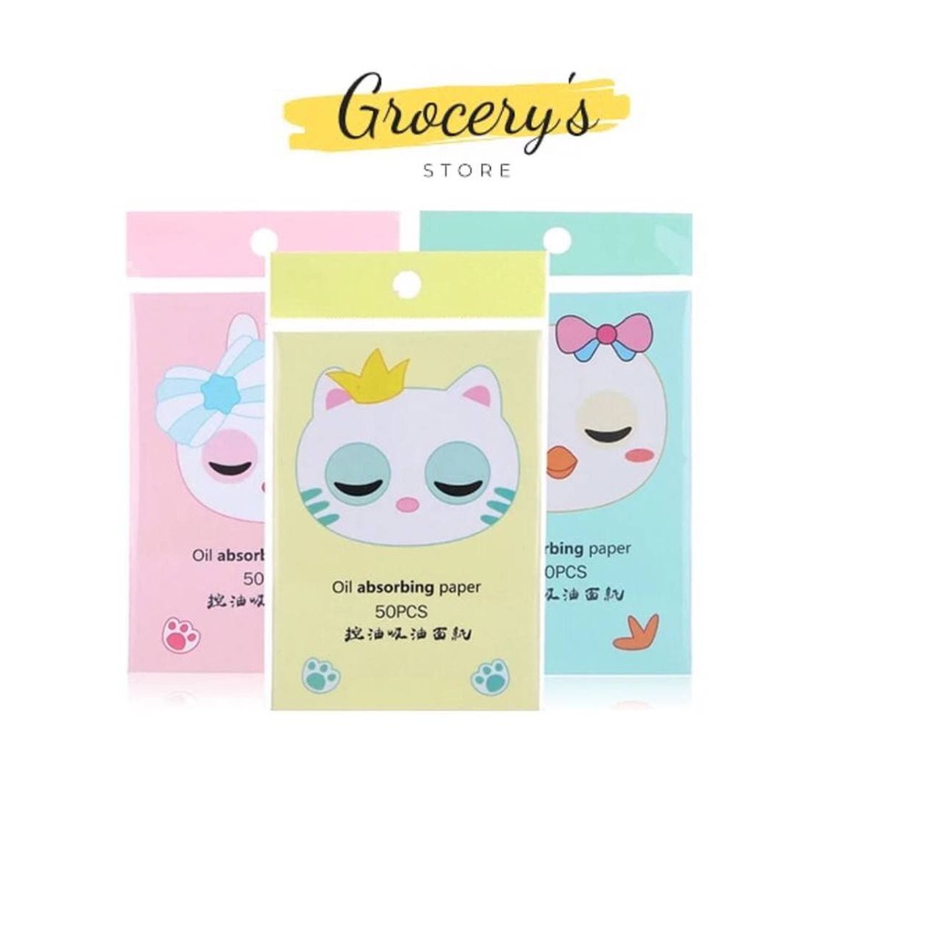 (CỰC HOT) Giấy Thấm Dầu Lameila Hạn Chế Bã Nhờn Gói 50 Tờ | BigBuy360 - bigbuy360.vn