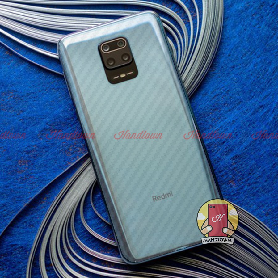 Miếng Dán Lưng Carbon Dành Cho Xiaomi Redmi Note 9 Pro / Note 9S / Note 9 Pro Max