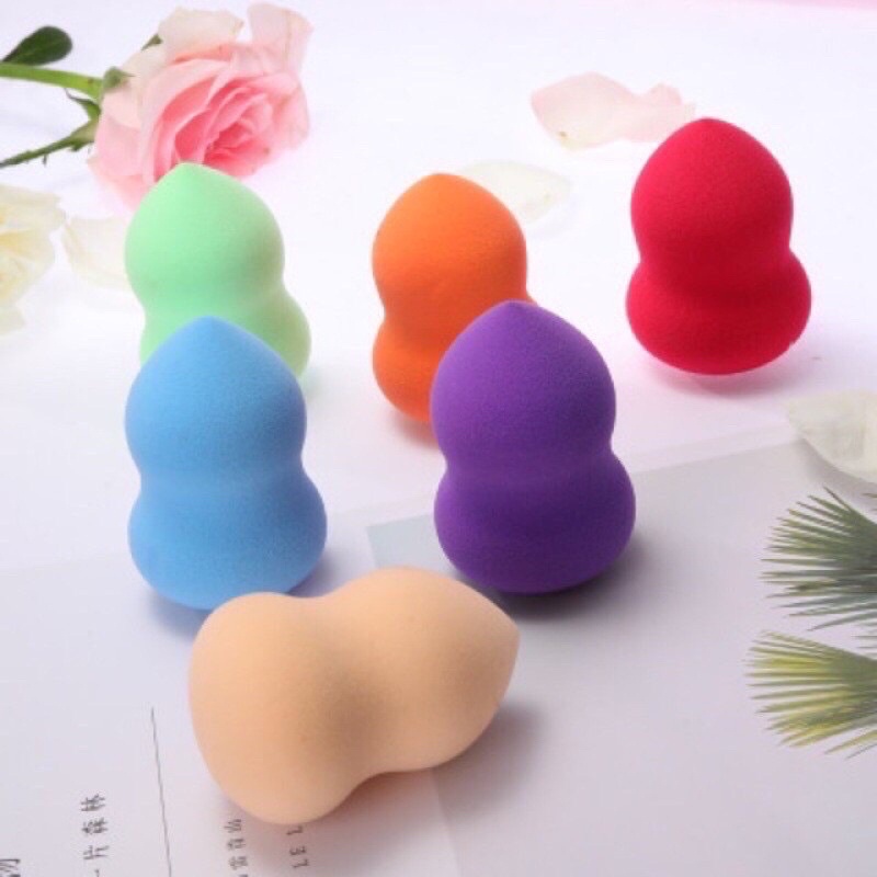 Mút Trang Điểm tán kem nền hình hồ lô