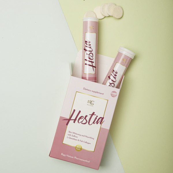 Sủi Trắng Da Hestia - Glutathion, collagen - Viên sủi trắng da toàn thân,sáng da,mờ nám,chống lão hóa CHÍNH HÃNG