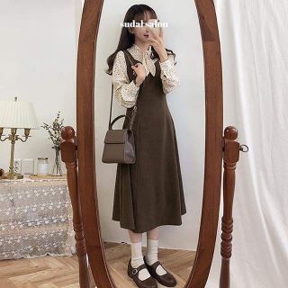 Set áo sơ mi và yếm