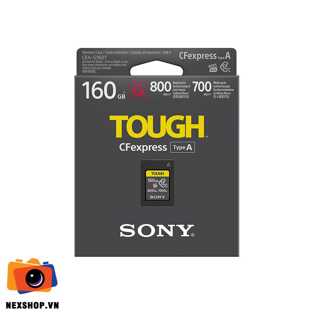 Thẻ nhớ Sony CEA-G160T CF type A 160GB | Chính hãng