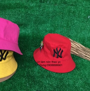 Nón buket NY 2 mặt-49k