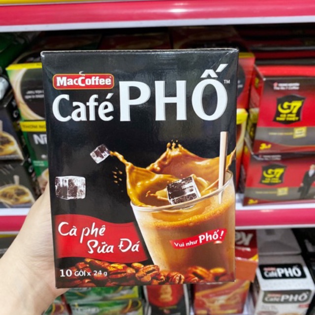 Cafe phố Sữa Đá & Đen Đá