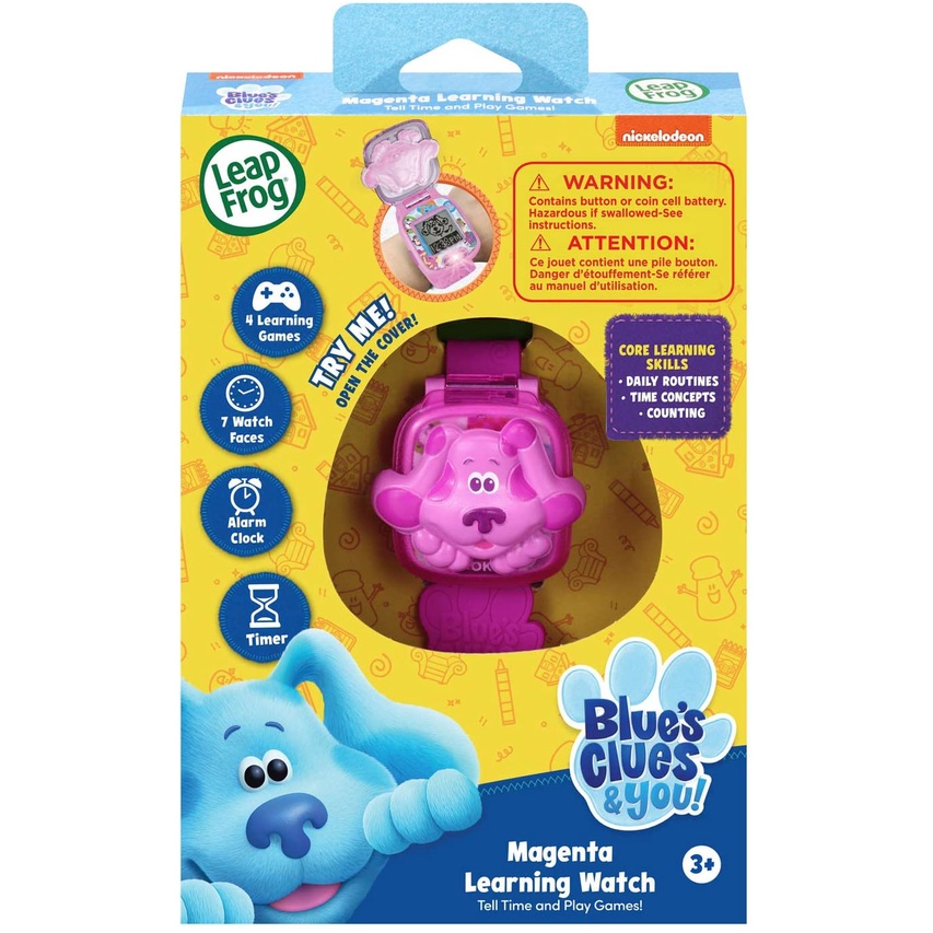 Đồng hồ đồ chơi LeapFrog chú chó Magenta - Đồng hồ thông minh nhiều tính năng