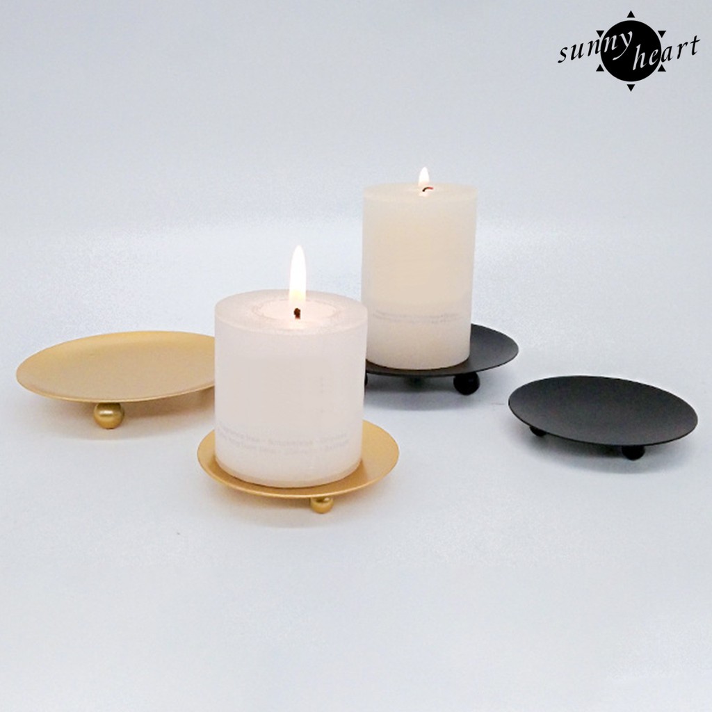Chân Nến Bằng Kim Loại Kiểu Dáng Độc Đáo Lãng Mạn