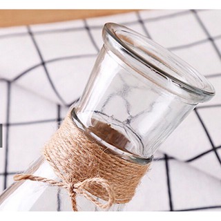 [HÀNG CAO CẤP] Bình Hoa Thủy Tinh Eo Trang Trí 350ml & 500ml