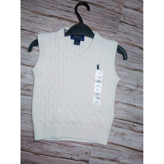 áo len gile bé trai polo 9-24kg