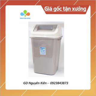 THÙNG RÁC Lật 2256 - 60L (HSL)