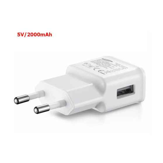 Cóc Sạc Trắng 5V - 2A