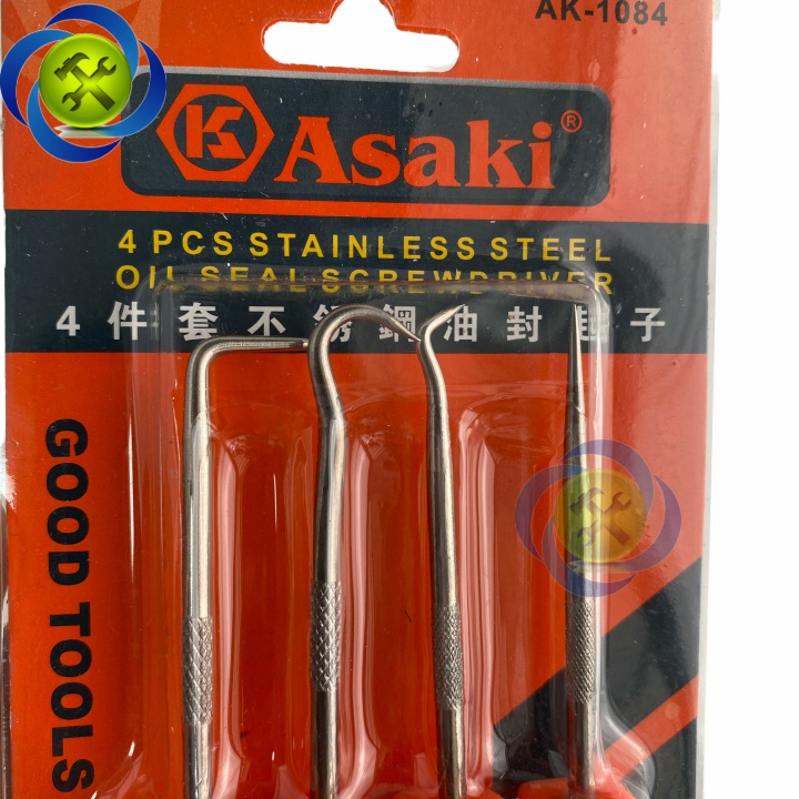 Bộ dụng cụ tháo phốt ASAKI AK-1084 dài 125mm
