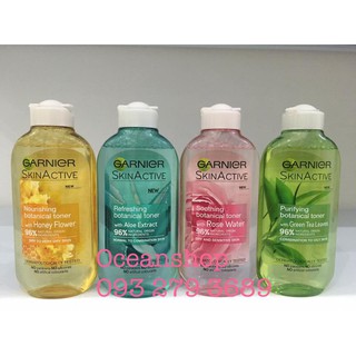 Nước hoa hồng Toner Garnier 200ml về hàng SALE 50% (Bill mua tại UK ảnh bên cạnh)