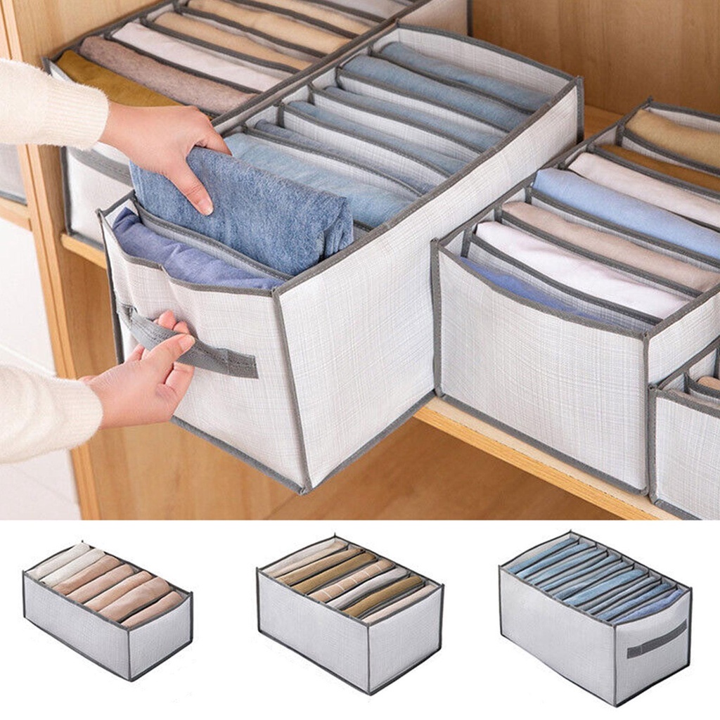 Túi Lưới Đựng Quần Áo 7 Ngăn 3 Kích Thước P4N1