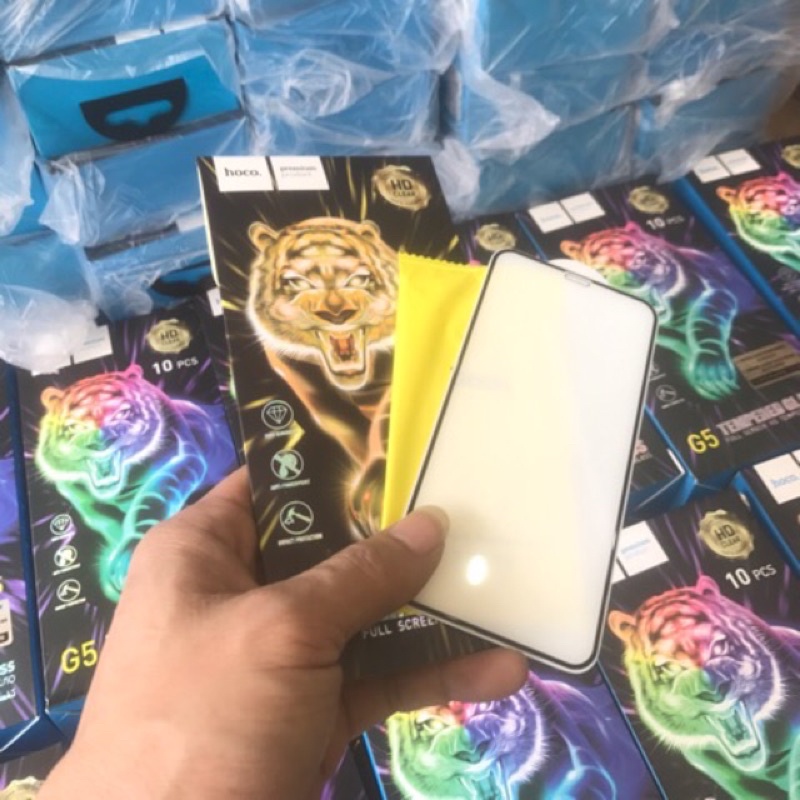 Kính Cường Lực Full Màn  Hoco G5 Cho Iphone 6G/6S/7G/8G/7PLUS/8PLUS/X/XS/XSMAX/11/11PROMAX/12PRO MAX