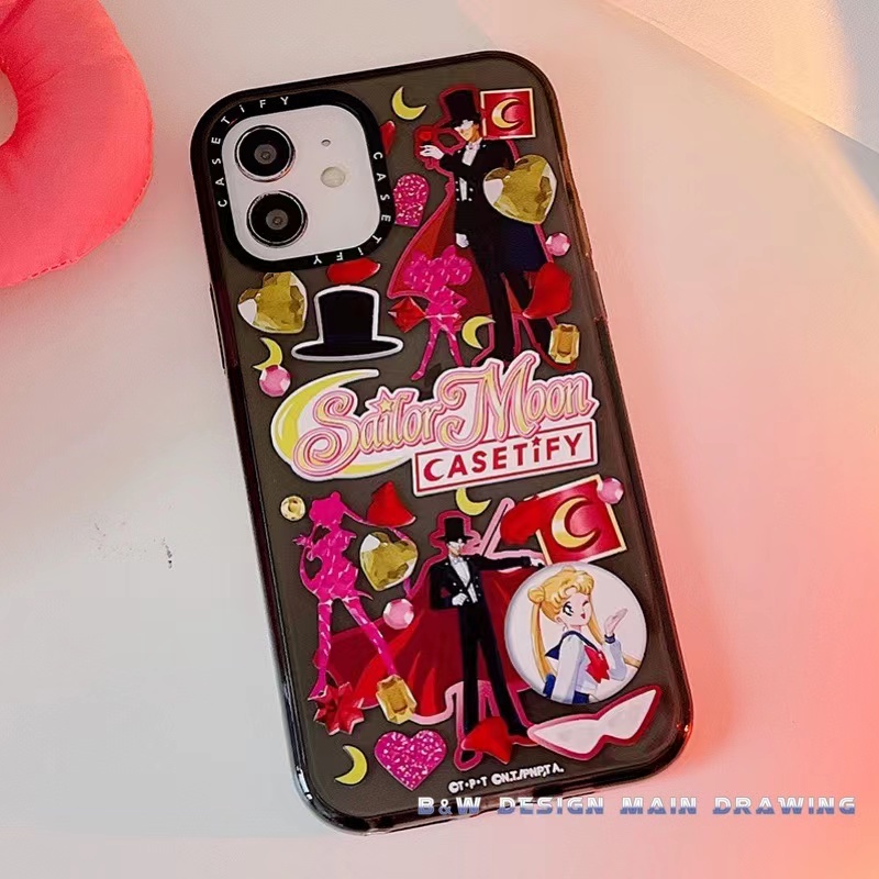 Ốp Điện Thoại Mềm Chống Sốc In Hình Thủy Thủ Mặt Trăng Cho iPhone 13 12 11 Pro MAX IX XS MAX XR iPhone 6 6s 7 8 Plus