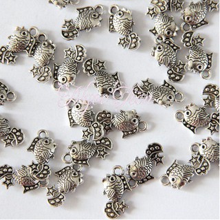 Charm treo hình cá bạc