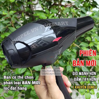 Máy sấy tóc Deliya mini tạo kiểu công suất lớn 2200W tặng kèm bộ phụ kiện 5 món vỏ làm từ chất liệu cao cấp