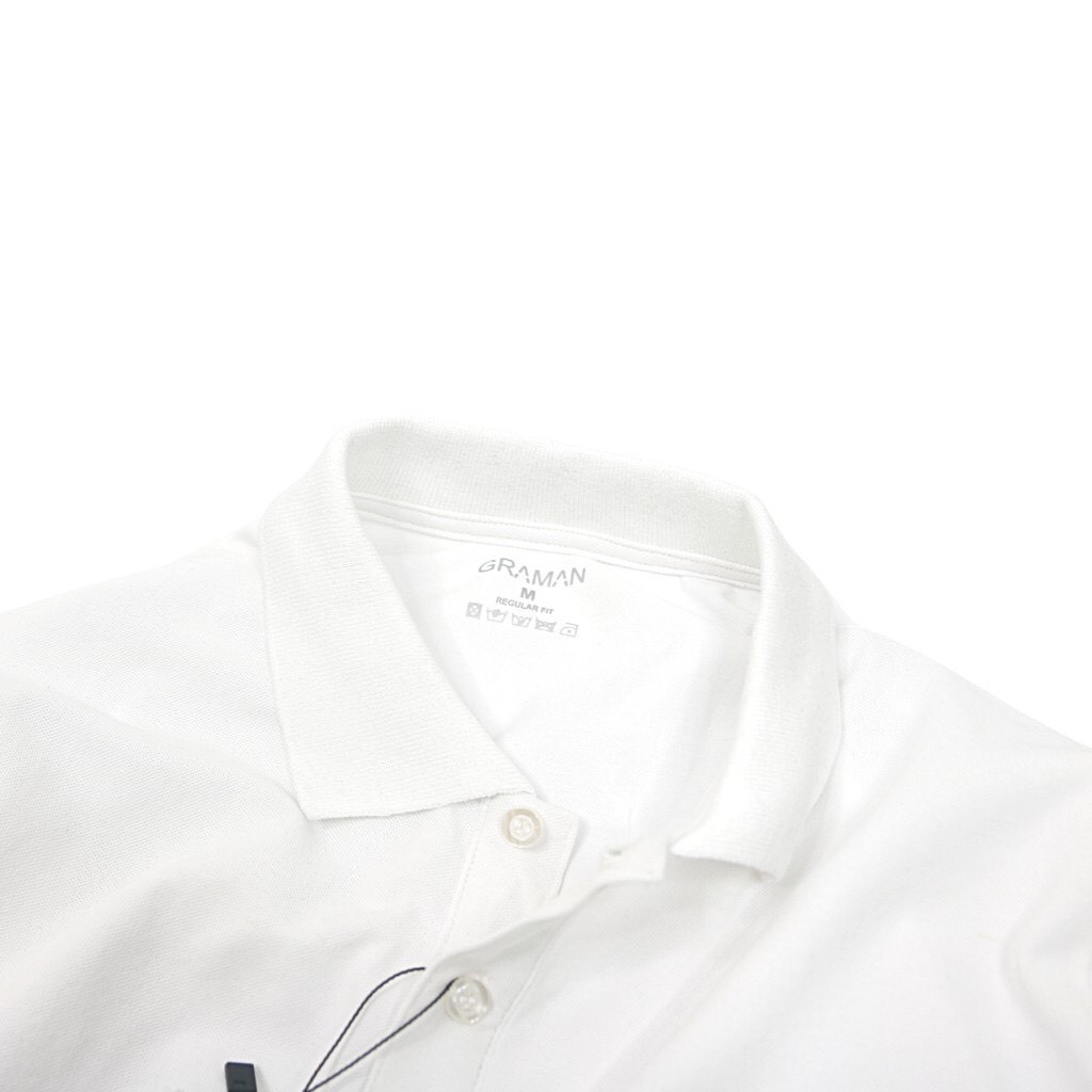 Áo Polo nam cổ bẻ vải Cotton cá xấu xịn,chuẩn form,sang trọng - lịch lãm màu Trắng