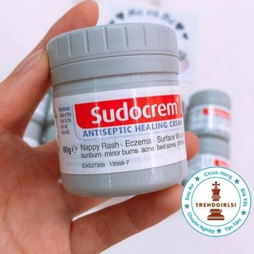 Kem bôi Sudocrem Antiseptic Healing Cream, UK (60g) chống hăm, chàm, bỏng, xước da cho trẻ em và người lớn - Trend Girls