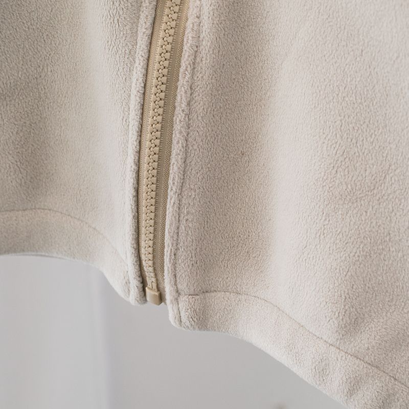 Áo Nỉ Lót Lông Cừu Dày Dặn Phong Cách Mới Thời Trang Mùa Xuân Cho Bé Trai