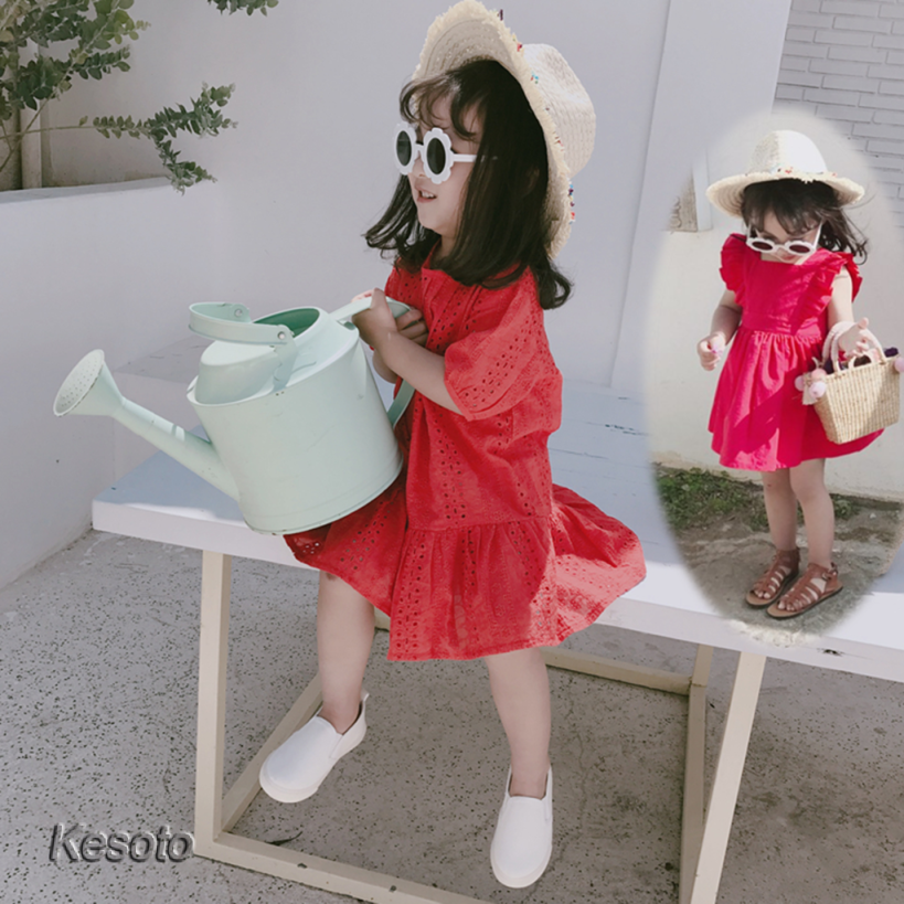 [KESOTO] 2pcs Anti-UV Sunglasses Kid Boy Baby Girls Sun Flower Goggle Glasses Eyewear