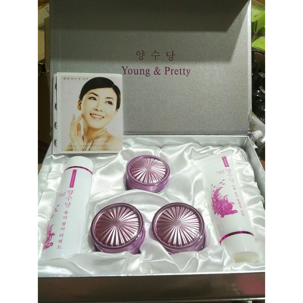 BỘ MỸ PHẨM YOUNG PRETTY HÀN QUỐC 5IN1