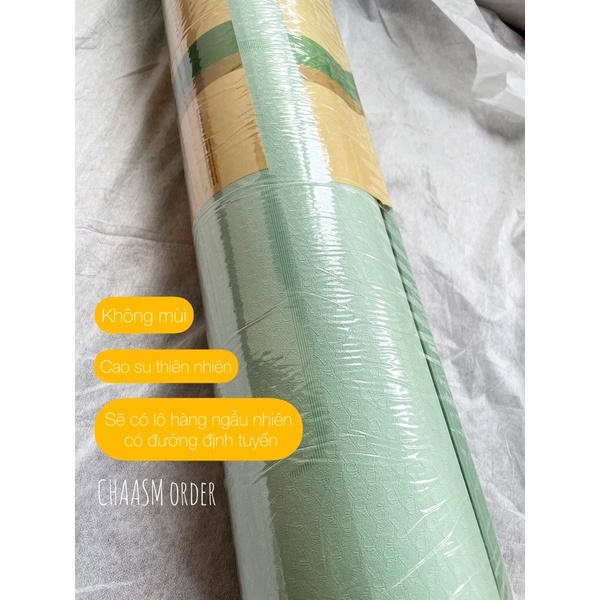 Thảm tập YOGA/ GYM cao cấp-combo thảm+dây+túi đựng ĐANG SẴN
