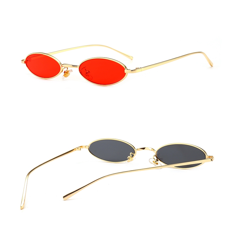 Đôi kính mát gọng hình Oval độc đáo thời trang cho nam nữ