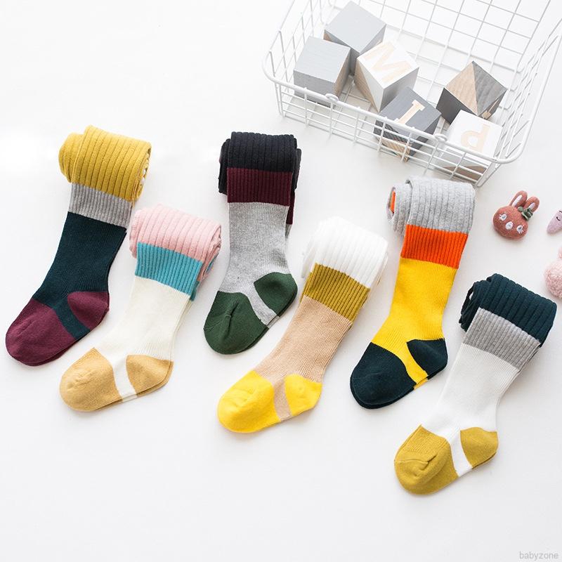 Quần legging co dãn , in họa tiết dễ thương cho bé gái