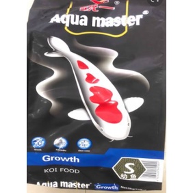 Aqua master -Thức ăn viên cho các loại cá chép koi chiết lẽ size s- chiết lẽ Hạt chìm  hi Growth L