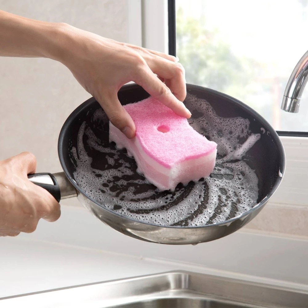 Set 4 Miếng Bọt Biển Rửa Chén Đa Năng