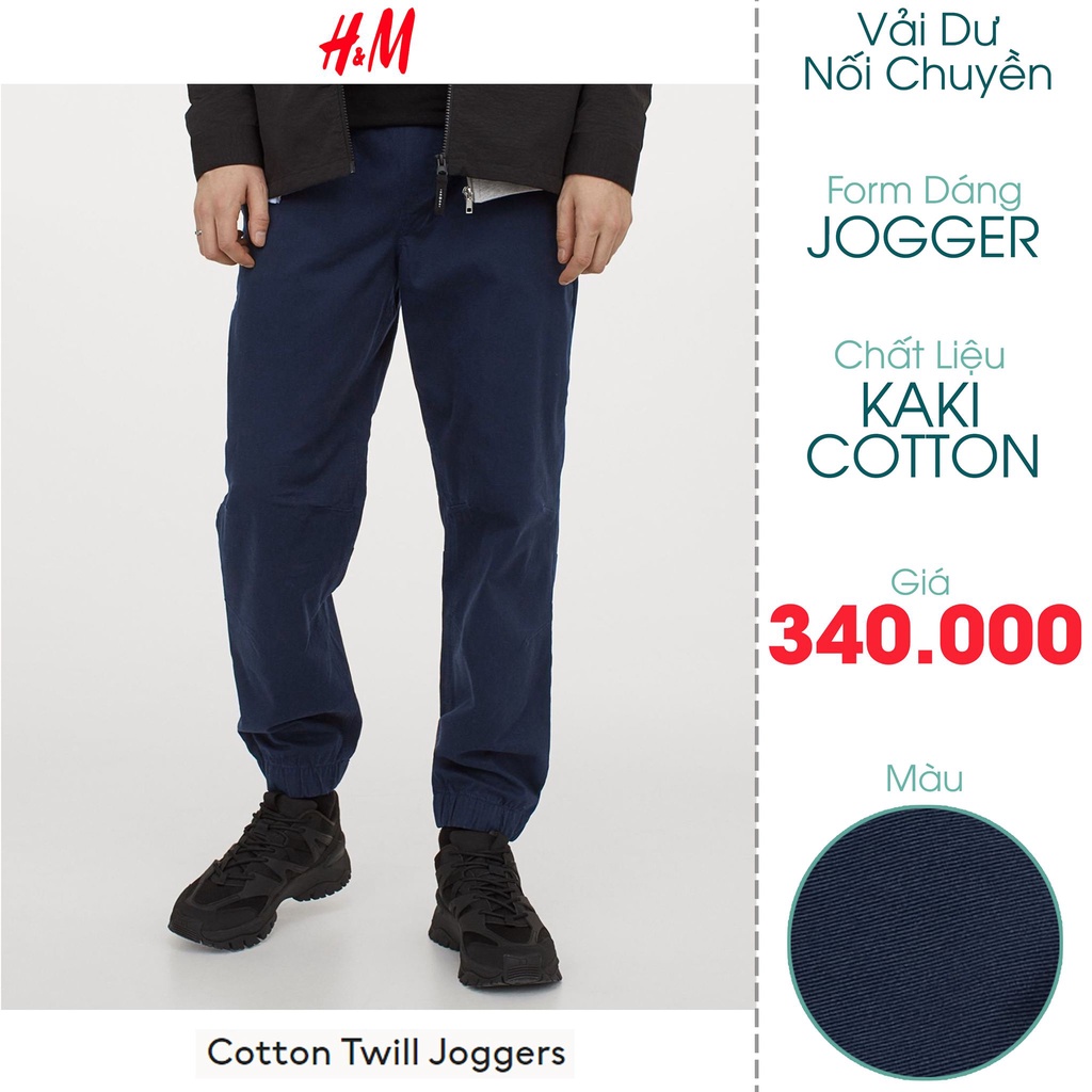 Quần Jogger Kaki Nam Lưng Thun Màu Xanh Navy - FO76 Shop Kho Hàng Xuất Dư