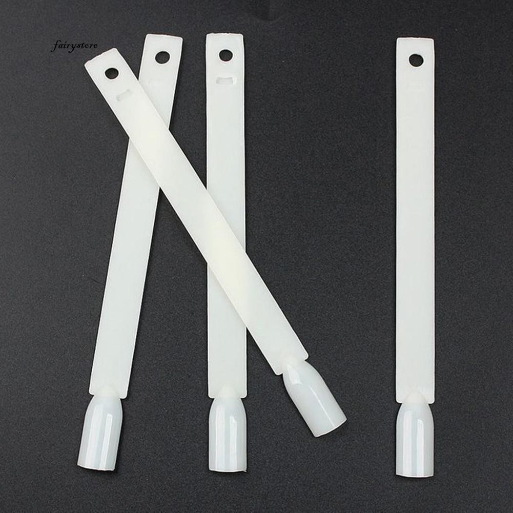 Set 50 khuôn móng tay giả vẽ trưng bày mẫu màu