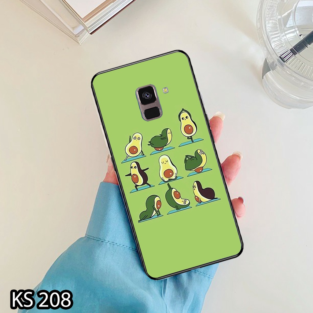Ốp lưng Samsung A6-2018/A6 Plus/A8-2018/A8 Plus in hình Trái bơ_KINGSTORE.HN_Ốp SS A6/A6 Plus /A8 /A8 Plus
