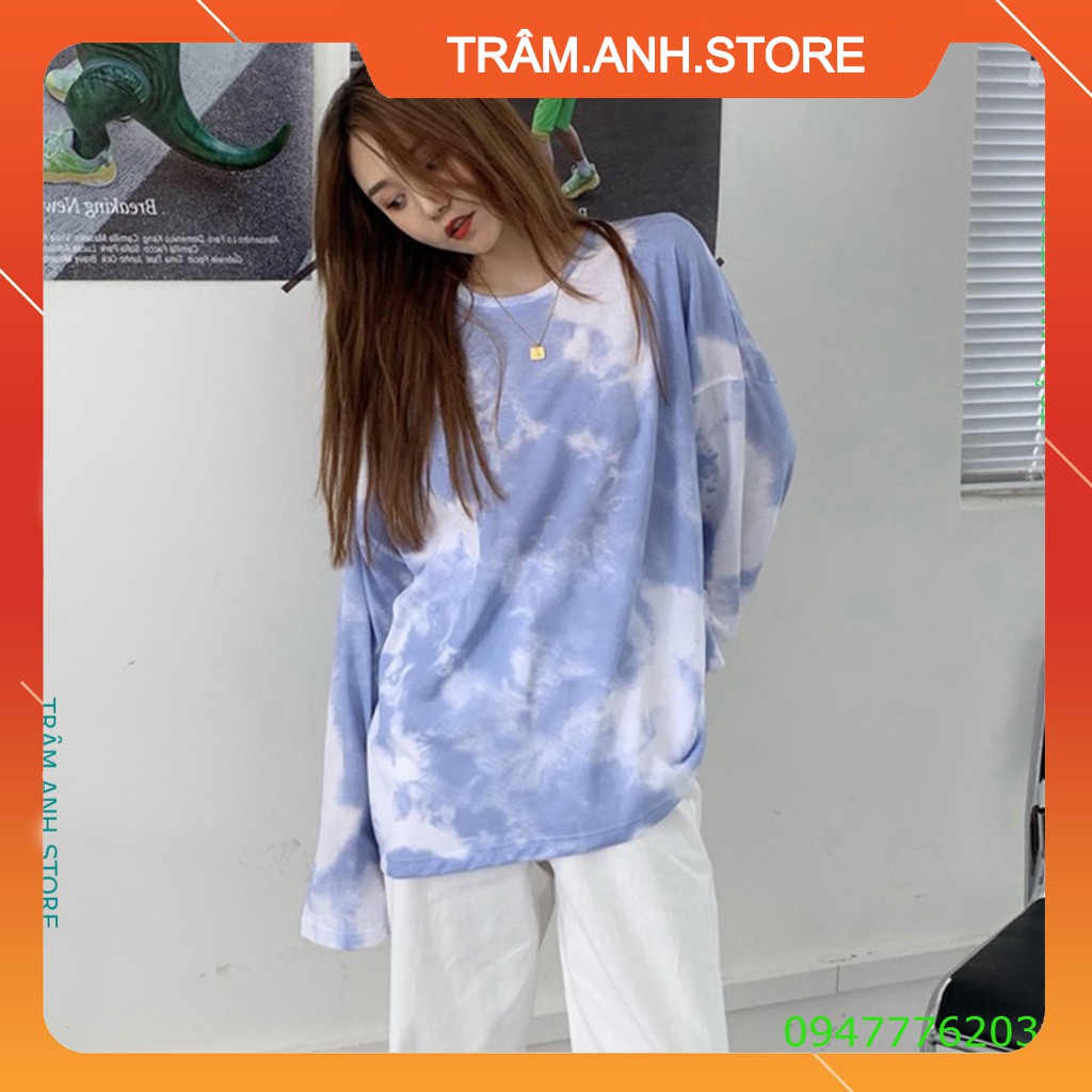 ÁO SWEATER NỈ LOANG DÀI TAY 4 MÀU - ÁO LOANG NỈ TAY DÀI XÁM HỒNG VÀNG XANH HOT 👗 👑